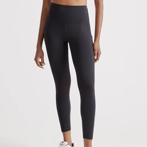 Quince Ultra Form High Rise Pocket Legging, Womens Size M, Black